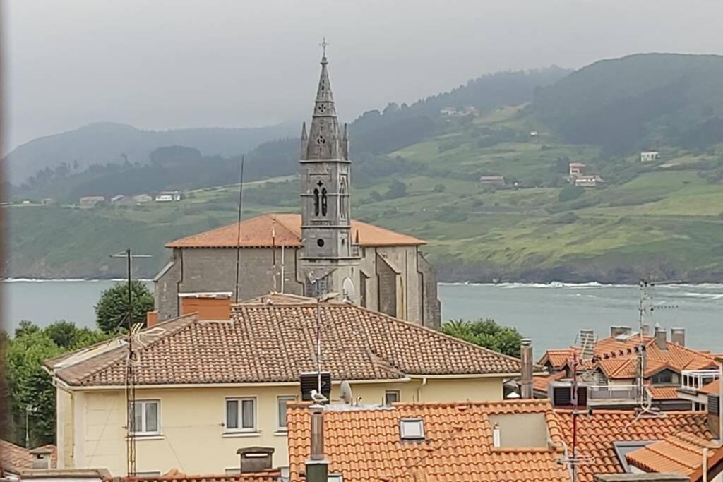 Mundaka Sea & Mountain Views. Wifi, Parking Appartement Buitenkant foto